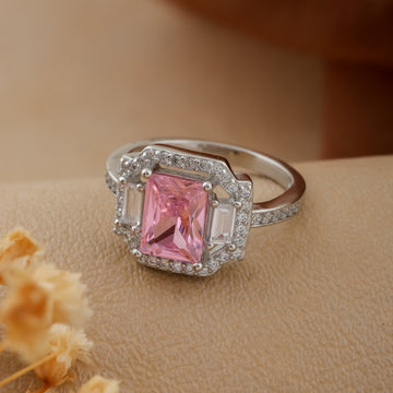 Silver Perennial love Ring