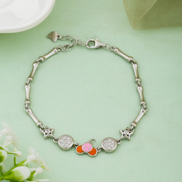 Twinkle Bug Silver Kids Bracelet
