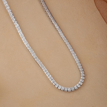 Radiant Precision Luxe Tennis Chain in 925 Sterling Silver