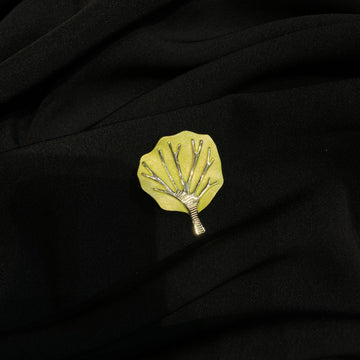 ๐ฟ 925 Silver Tree of Life Enamel Brooch