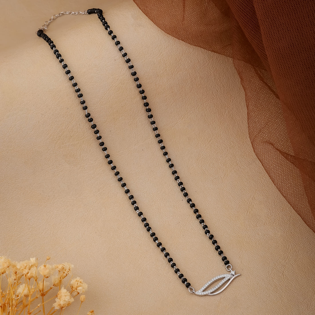 Whispering Grace 925 Silver Mangalsutra