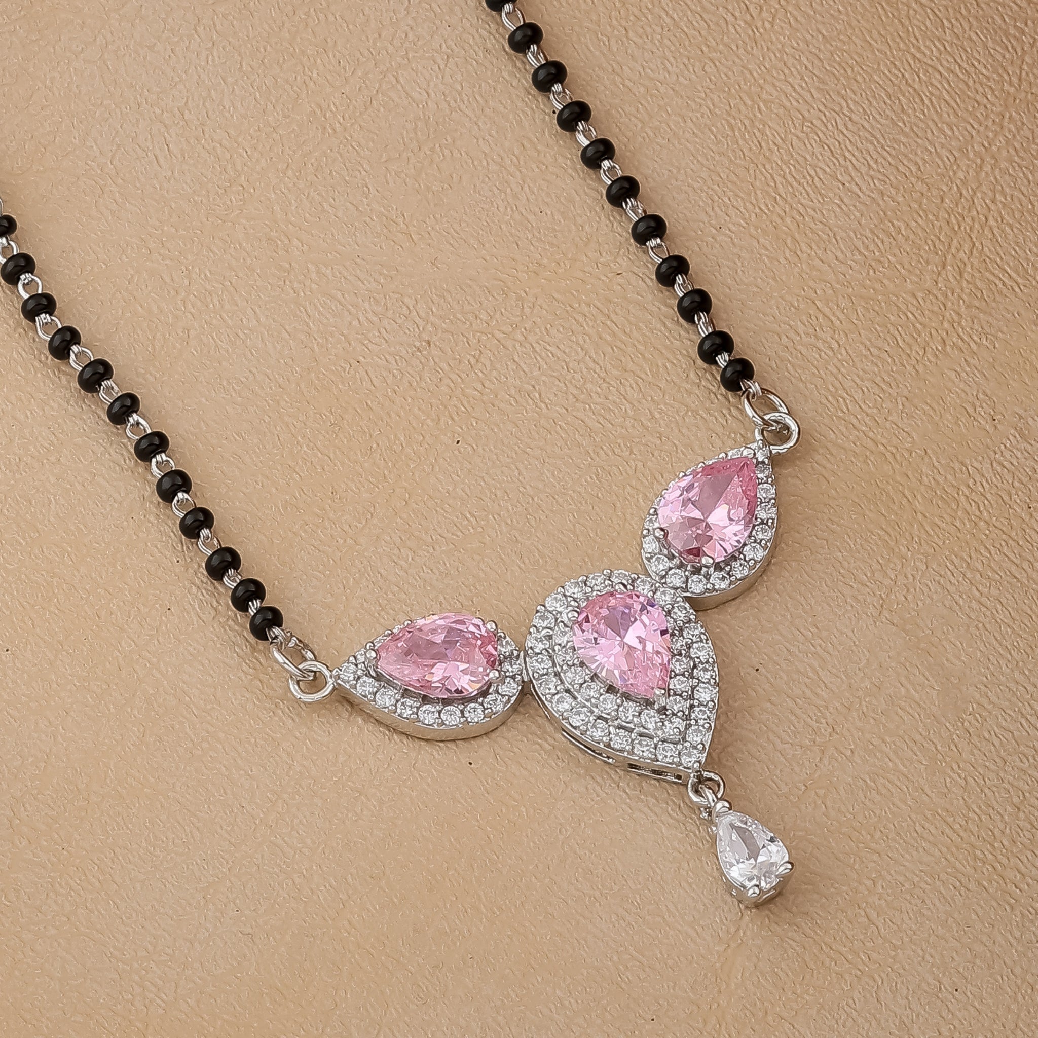 Eternal Bloom Silver Mangalsutra